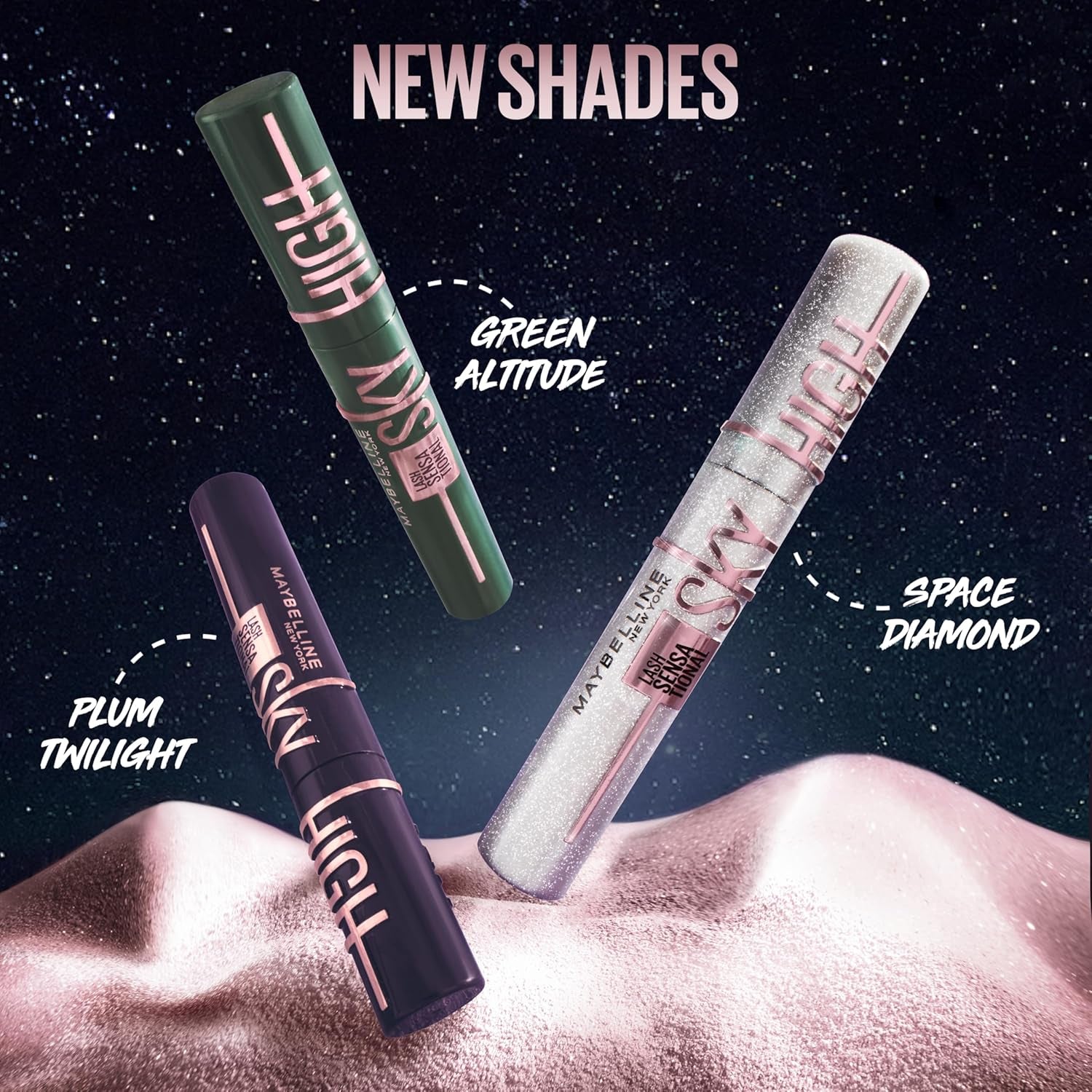 Get Gorgeous Lashes with Maybelline Sky High Mascara - Length, Definition, and Curl Awaits! 💖✨ #GlamGoals #Maybelline