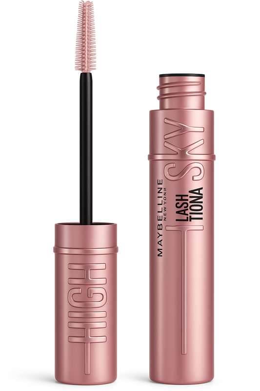 Get Gorgeous Lashes with Maybelline Sky High Mascara - Length, Definition, and Curl Awaits! 💖✨ #GlamGoals #Maybelline